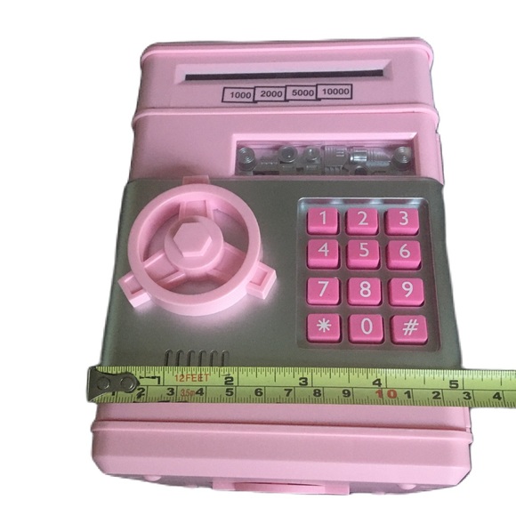 Pink Electronic Kids Gift Piggy Bank - Picture 11 of 12